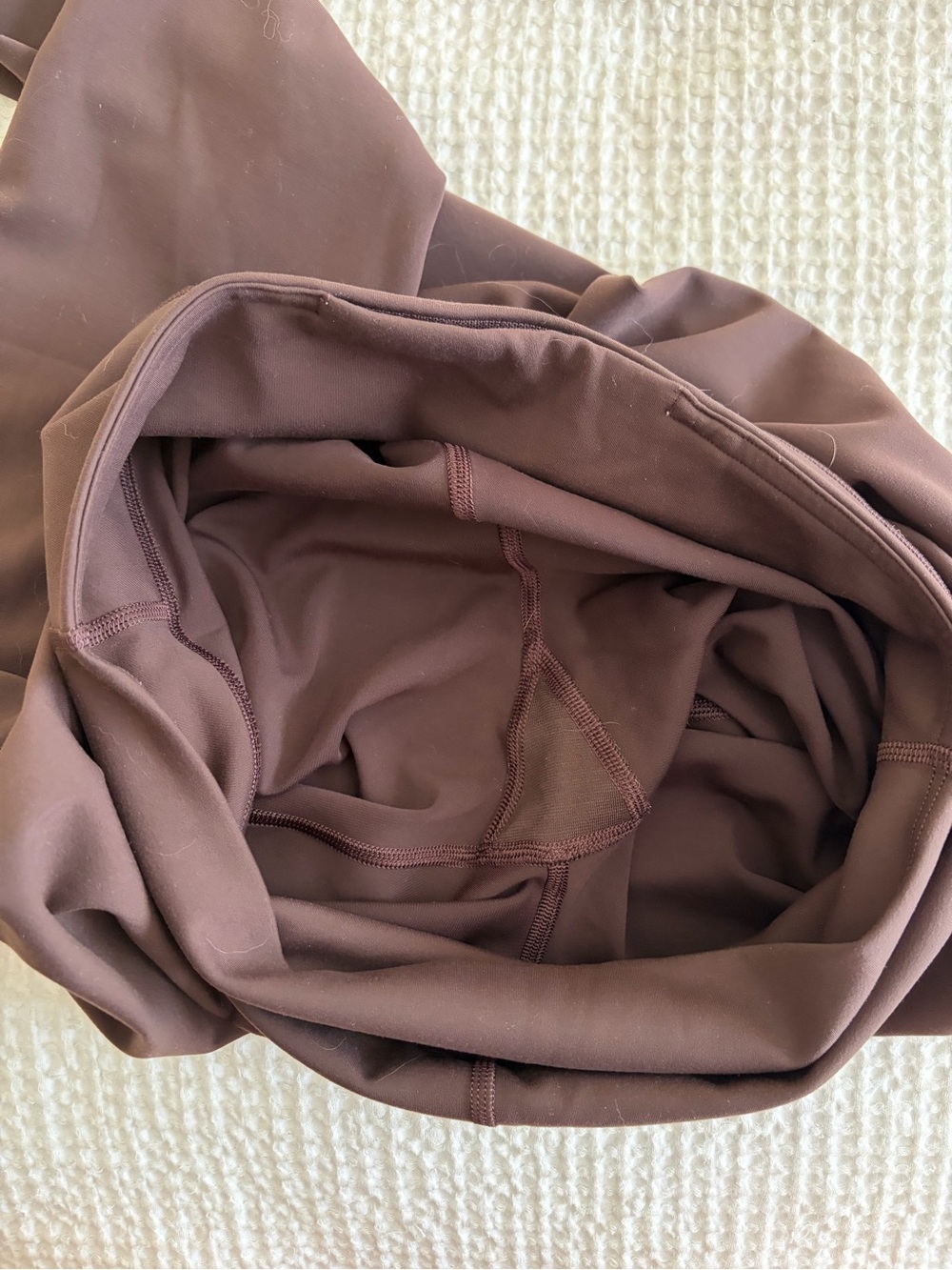 Lulu wunder under smooth cover high rise tight 25” - Picture 6 of 8